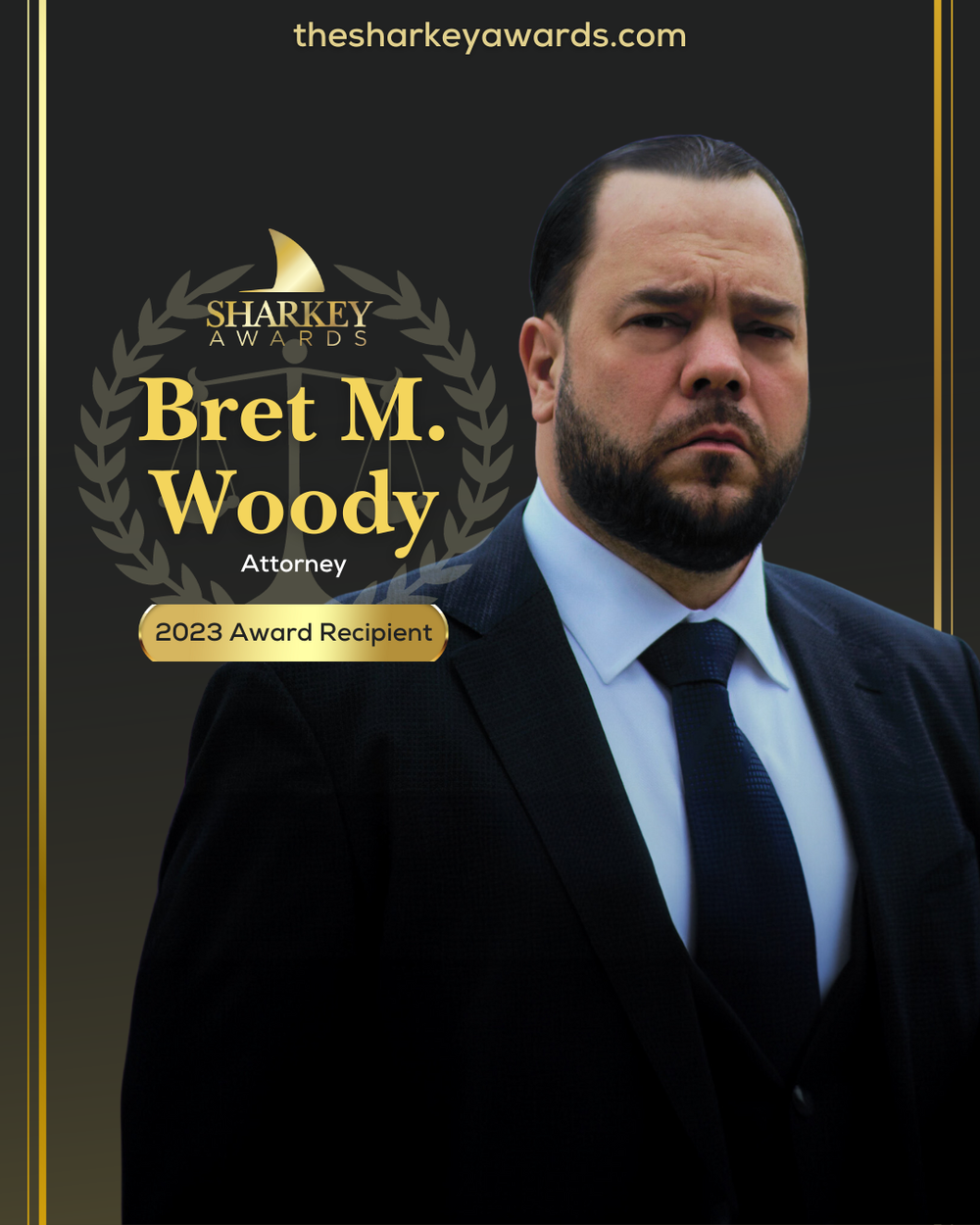 Bret Woody lawyer top lawyer award